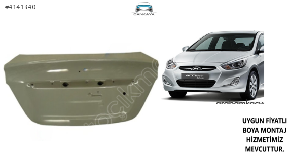 HYUNDAI ACCENT BLUE BAGAJ KAPAGI SIFIR 2011-> 692001R020