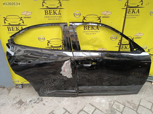 OPEL MOKKA B SAĞ ÖN ARKA KAPI SİYAH ÇIKMA ORJİNAL YEDEK PARÇA
