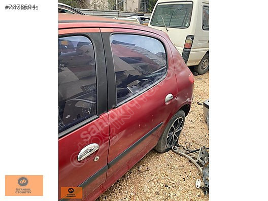 PEUGEOT 206 ORJINAL ÇIKMA SOL ARKA ÇAMURLUK 