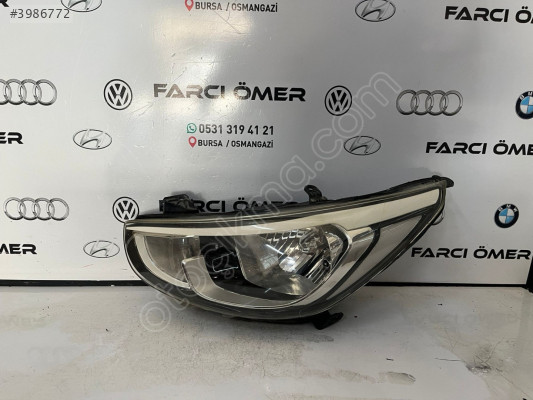 HYUNDAİ ACCENT BLUE SOL ÖN FAR ORJİNAL HATASIZ