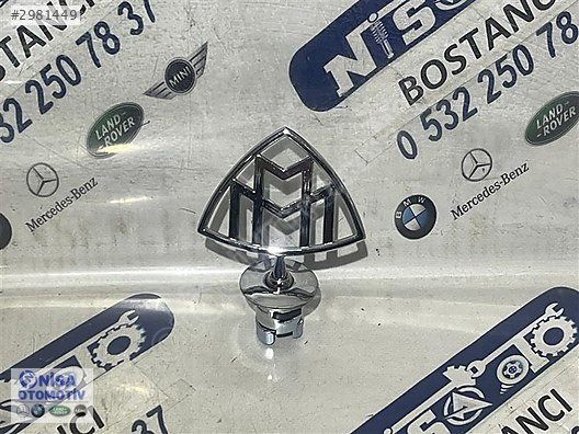 MERCEDES S SERİSİ W221 S320 KASA MAYBACH KAPUT AMBLEM