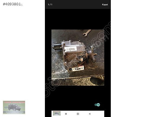 Kia Sportage Arka Defransiyel Kaplini
