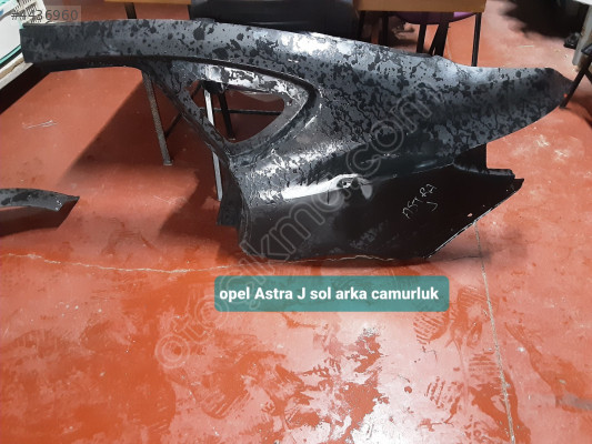 opel Astra J sol arka camurluk