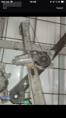 BMW e46 sol arka cam kirkosu