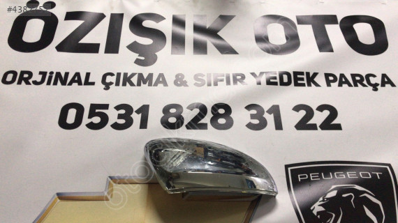 PEUGEOT 308 SOL DIŞ AYNA KAPAĞI ÇIKMA ORJİNAL YEDEK PARÇA