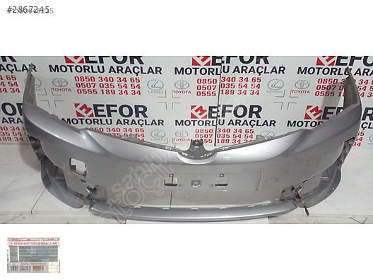 TOYOTA COROLLA ÖN TAMPON ÇIKMA ORJİNAL YEDEK PARÇA 16-18