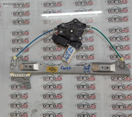 OPEL CORSA SAĞ ÖN CAM MOTORU VE KRİKOSU   541613212