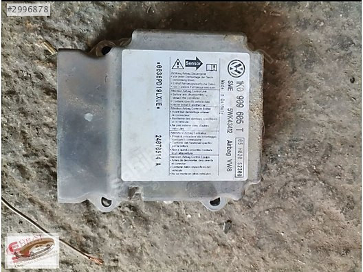 VOLKSWAGEN GOLF 5 AİRBAG BEYİNLİ ORİJİNAL ÇIKMA (1J0909605T)