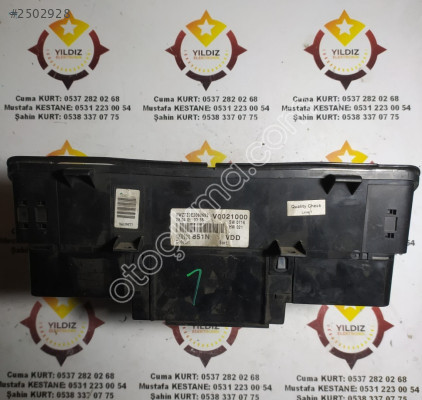 VOLKSWAGEN GOLF CIKMA GOSTERGE SAATI 1K0920851N