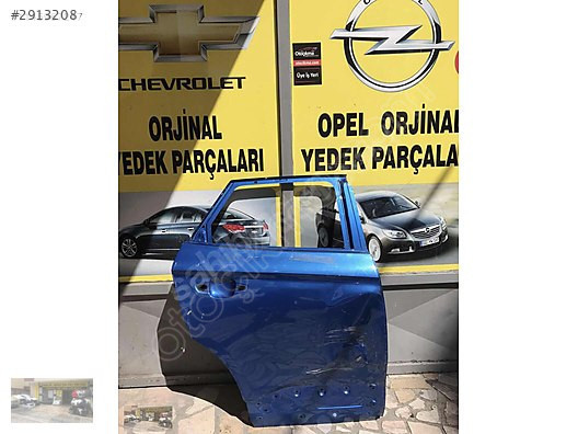 Opel grandland x sağ arka kapı ORJİNAL OTO OPEL