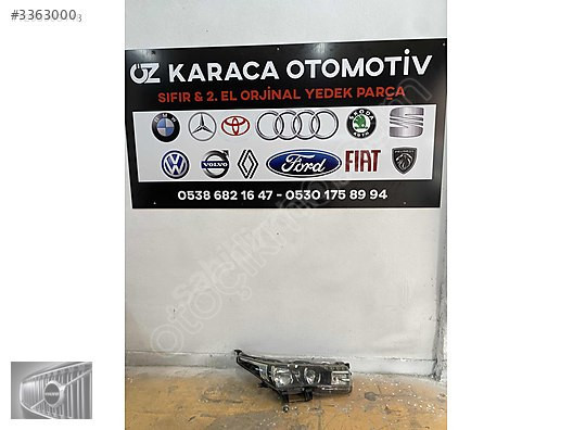 2013-2017 TOYOTA COROLLA ÇIKMA ORJİNAL SAĞ ÖN FAR