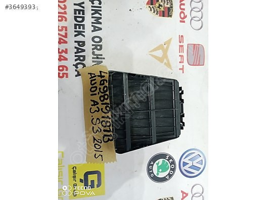 AUDİ A3 2015 ARKA PANEL İÇ HAVALANDIRMA IZGARASI OEM 4g9819181b