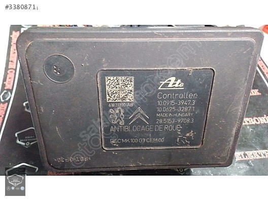 28.5153-9708.3 10.0915-3947.3 PEUGEOT 208 ABS BEYNI
