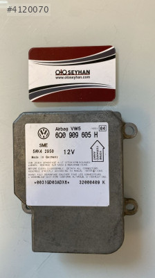 6Q0909605H skoda fabia 2001 airbag beyni