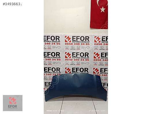 TOYOTA YARİS MOTOR KAPUT ORJİNAL ÇIKMA YEDEK PARÇA 07-11