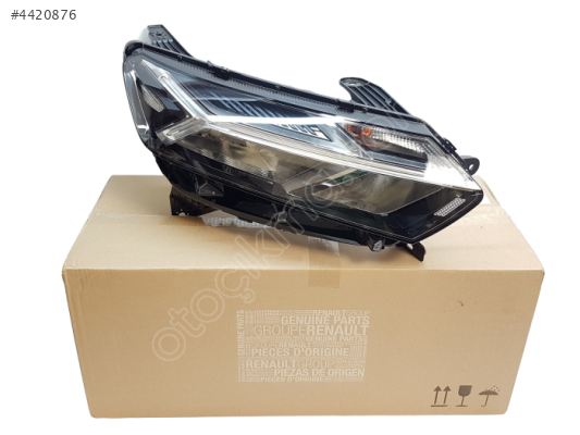 DACIA SANDERO/STEPWAY ÖN FAR ELEKTRİKLİ MOTORLU LEDLİ SAĞ 21-