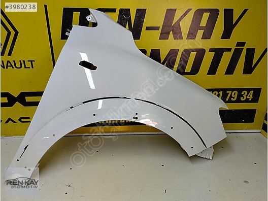 260421916R DACİA SANDERO 3 SAĞ ÖN BEYAZ ÇAMURLUK ORJ RENKAY OTO