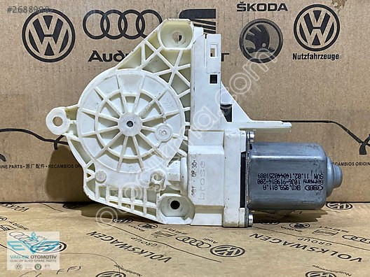 TOUAREG 2011-2018 ARKA SOL CAM KALDIRMA İNDİRM MOTORU 8K0959