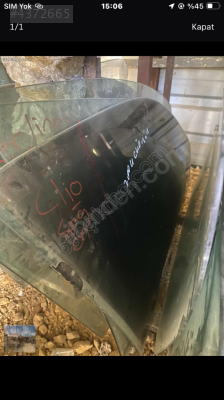 Renault clio sağ ön cam