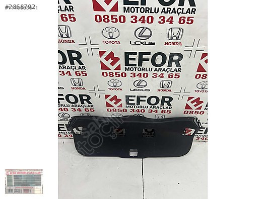 TOYOTA CHR BAGAJ İÇ KAPLAMASI ÇIKMA ORJİNAL YEDEK PARÇA 16-22