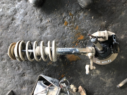 Skoda Felicia Pikup Sol Ön Amortisör Helezon Yayı Porya Taşıyıcı