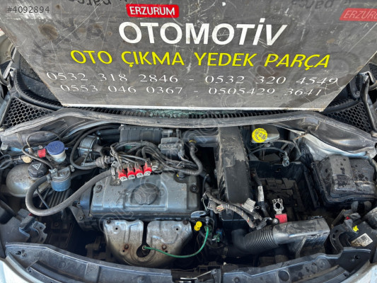 PEUGEOT 206 1.4 8 Valf Orijinal Çıkma 90 Bin Km Motor Komple