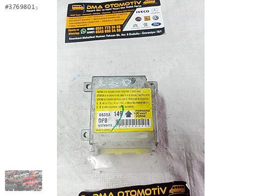 8635A149 mitsubishi l200 airbag beyni