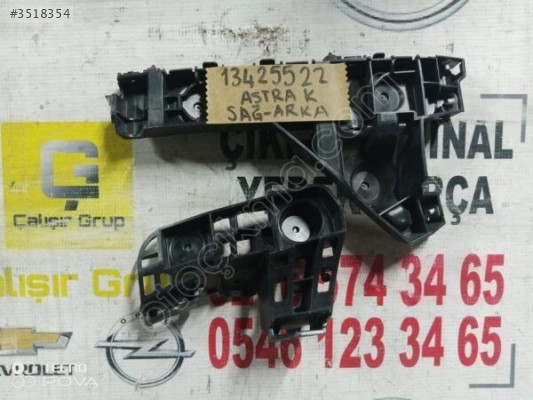 OPELASTRA K SAĞ ARKA TAMPON BRAKETİ  ÇIKMA SÖKME YEDEK PARÇA