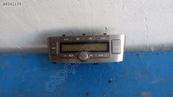 Toyota Avensis kalorifer kontrol paneli