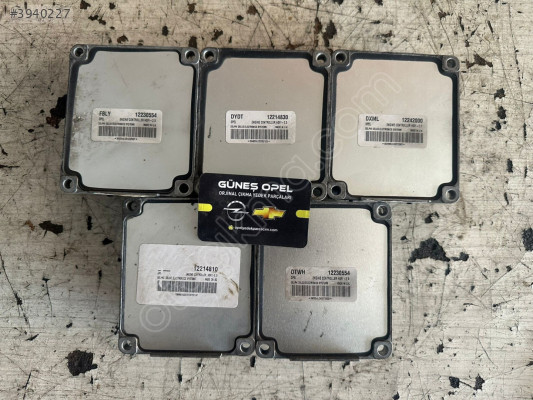 OPEL MERİVA A 1.6 Z16XE MOTOR BEYNİ 2.5 ORJİNAL 12214830