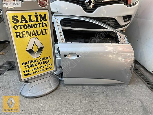 RENAULT MEGAN 4 ÇIKMA ORJİNAL SAĞ ÖN KAPI VE DİĞER PARÇALARI