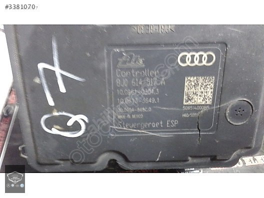 8J0614517A AUDI TT ABS BEYNİ