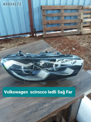Volkswagen  scirocco ledli Sağ Far