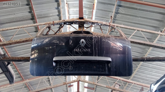 Renault Megane2 SW arka bagaj kapağı hatasız