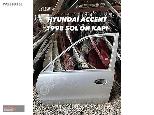 1998 Hyundai Accent Orjinal Sol Ön Kapi - Sıfır - Eyupcan