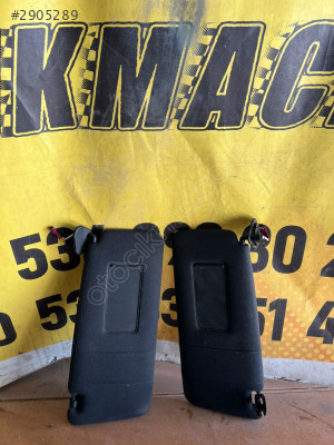 E53 BMW X5 için Sağ/Sol Güneşlik Seti