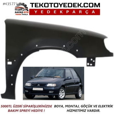 CİTROEN SAXO VTS ÖN ÇAMURLUK SAĞ SOL 1999 VE ÜZERİ / KAMPANYA