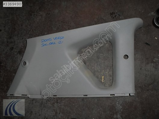 TOYOTA VERSO 2005 ÇIKMA SOL ARKA ÜST DİREK PLASTİĞİ
