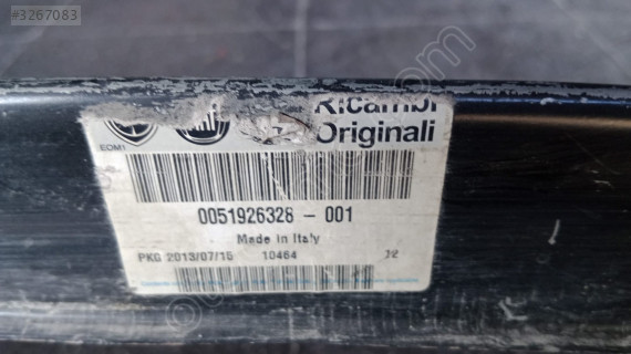 Fiat Punto Evo ön tampon demiri orijinal