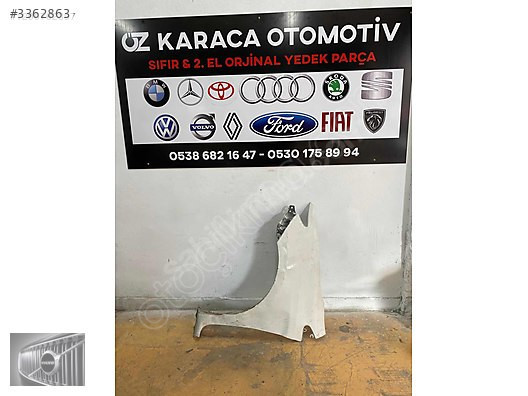 2013-2015 TOYOTA AURİS ÇIKMA ORJİNAL SOL ÖN ÇAMURLUK