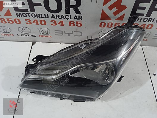 TOYOTA YARİS SOL FAR ÇIKMA ORİJİNAL PARÇA 2016