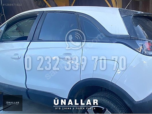OPEL CROSSLAND X SOL ARKA KAPI ve TÜM AKSAM| ÜNALLAR OTO ÇIKMA |