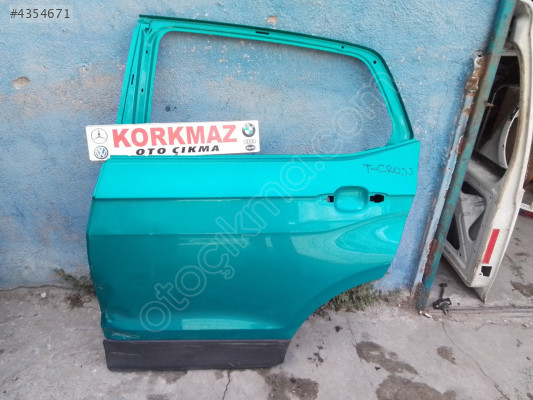 VOLKSWAGEN T-CROSS SOL ARKA KAPI 2021-