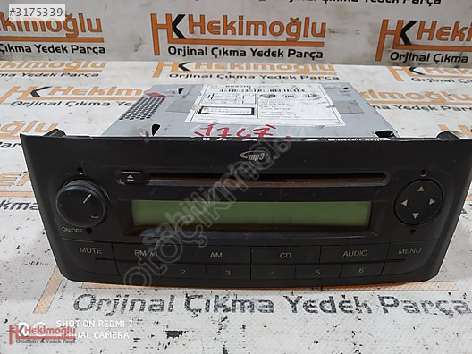 FİAT LİENA MULTİMEDYA TEYP 735 518 808 0, 7 640 387 316, 10 R-04