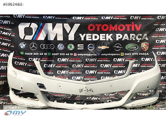 MERCEDES W204 C SERİSİ MAKYAJLI ÖN TAMPON OMY OTO'DAN