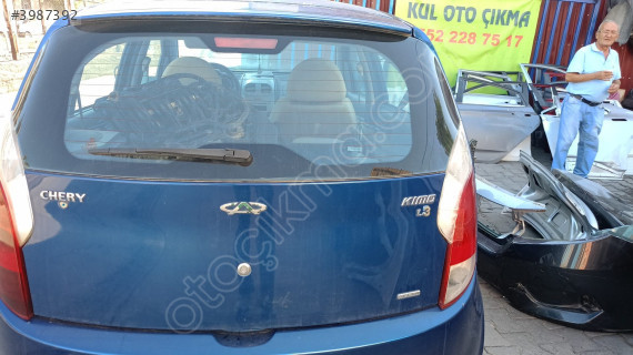 chery kimo bagaj kapağı dolu