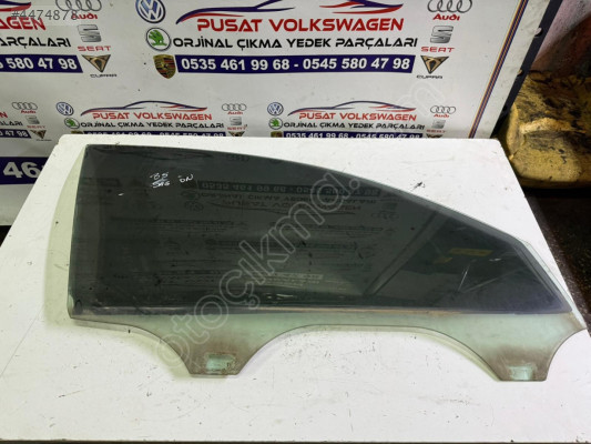 VOLKSWAGEN PASSAT B5 ÇIKMA ORJİNAL SAG ÖN KAPI CAMI