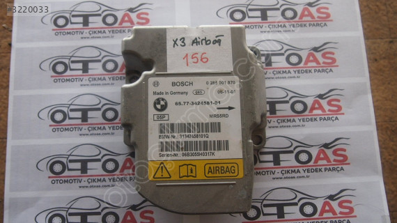 BMW X3 AİRBAG BEYNİ 285001870