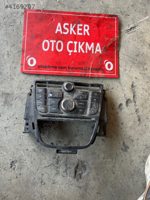 Astra j CD 400 müzik çalar radyo kontrol paneli
