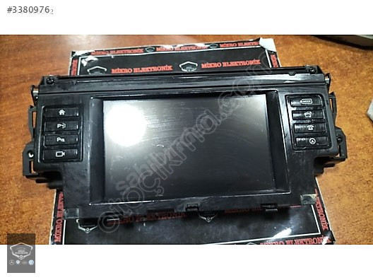 FK72-19C299-AC RANGE ROVER JAGUAR XF NAVİGASYON EKRANI